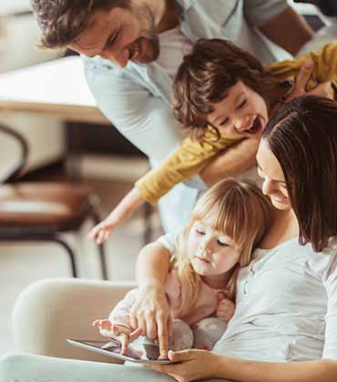 family with children